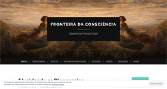 Desktop Screenshot of fronteiradaconsciencia.com
